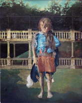Niño de azul.   1975